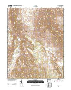 Gateview Colorado Historical topographic map, 1:24000 scale, 7.5 X 7.5 Minute, Year 2013
