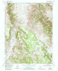 Gateview Colorado Historical topographic map, 1:24000 scale, 7.5 X 7.5 Minute, Year 1954