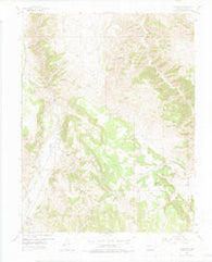 Gateview Colorado Historical topographic map, 1:24000 scale, 7.5 X 7.5 Minute, Year 1954