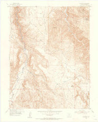 Gateview Colorado Historical topographic map, 1:24000 scale, 7.5 X 7.5 Minute, Year 1954