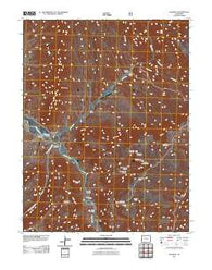 Gateway Colorado Historical topographic map, 1:24000 scale, 7.5 X 7.5 Minute, Year 2011