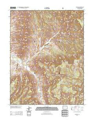 Gateway Colorado Historical topographic map, 1:24000 scale, 7.5 X 7.5 Minute, Year 2013