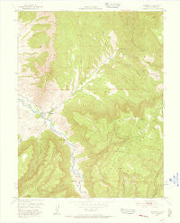 Gateway Colorado Historical topographic map, 1:24000 scale, 7.5 X 7.5 Minute, Year 1949