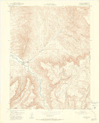 Gateway Colorado Historical topographic map, 1:24000 scale, 7.5 X 7.5 Minute, Year 1949