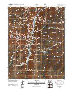 Georgetown Colorado Historical topographic map, 1:24000 scale, 7.5 X 7.5 Minute, Year 2011