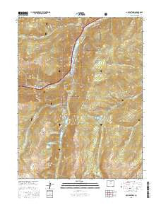 Georgetown Colorado Current topographic map, 1:24000 scale, 7.5 X 7.5 Minute, Year 2016