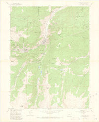 Georgetown Colorado Historical topographic map, 1:24000 scale, 7.5 X 7.5 Minute, Year 1957