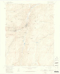 Georgetown Colorado Historical topographic map, 1:24000 scale, 7.5 X 7.5 Minute, Year 1957