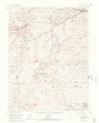 Georgetown Colorado Historical topographic map, 1:62500 scale, 15 X 15 Minute, Year 1957