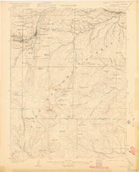 Georgetown Colorado Historical topographic map, 1:62500 scale, 15 X 15 Minute, Year 1905