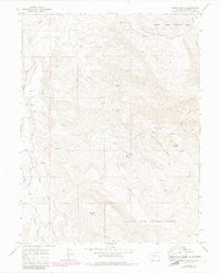 Gibson Gulch Colorado Historical topographic map, 1:24000 scale, 7.5 X 7.5 Minute, Year 1963