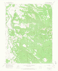 Gibson Gulch Colorado Historical topographic map, 1:24000 scale, 7.5 X 7.5 Minute, Year 1963