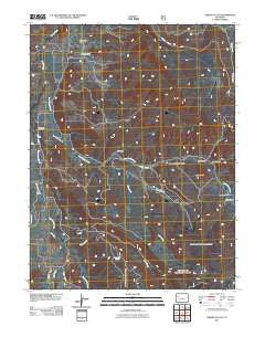 Gibson Gulch Colorado Historical topographic map, 1:24000 scale, 7.5 X 7.5 Minute, Year 2011
