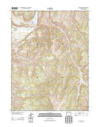 Gillam Draw Colorado Historical topographic map, 1:24000 scale, 7.5 X 7.5 Minute, Year 2013