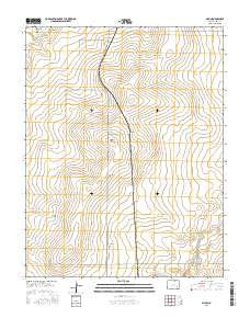 Gilpin Colorado Current topographic map, 1:24000 scale, 7.5 X 7.5 Minute, Year 2016