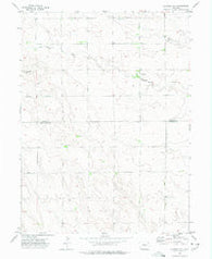 Glacken Hill Colorado Historical topographic map, 1:24000 scale, 7.5 X 7.5 Minute, Year 1972