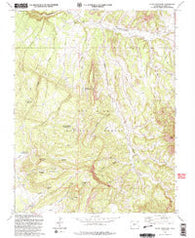 Glade Mountain Colorado Historical topographic map, 1:24000 scale, 7.5 X 7.5 Minute, Year 1993