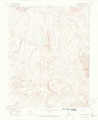 Glade Mountain Colorado Historical topographic map, 1:24000 scale, 7.5 X 7.5 Minute, Year 1964