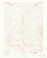 Glade Mountain Colorado Historical topographic map, 1:24000 scale, 7.5 X 7.5 Minute, Year 1964