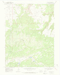 Glade Park Colorado Historical topographic map, 1:24000 scale, 7.5 X 7.5 Minute, Year 1969