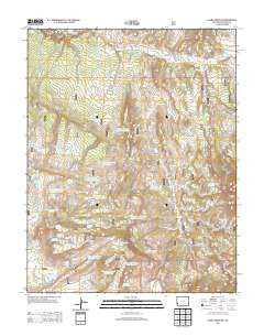 Glade Mountain Colorado Historical topographic map, 1:24000 scale, 7.5 X 7.5 Minute, Year 2013