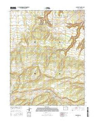 Glade Park Colorado Current topographic map, 1:24000 scale, 7.5 X 7.5 Minute, Year 2016