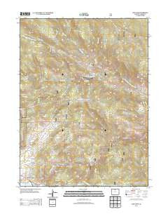 Glen Haven Colorado Historical topographic map, 1:24000 scale, 7.5 X 7.5 Minute, Year 2013