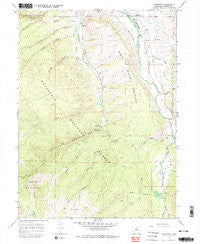 Glendevey Colorado Historical topographic map, 1:24000 scale, 7.5 X 7.5 Minute, Year 1967