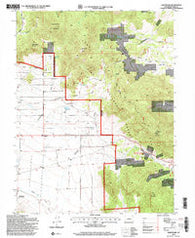 Glentivar Colorado Historical topographic map, 1:24000 scale, 7.5 X 7.5 Minute, Year 1994