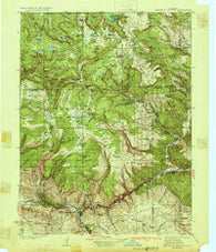 Glenwood Springs Colorado Historical topographic map, 1:125000 scale, 30 X 30 Minute, Year 1930