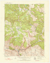 Glenwood Springs Colorado Historical topographic map, 1:125000 scale, 30 X 30 Minute, Year 1927