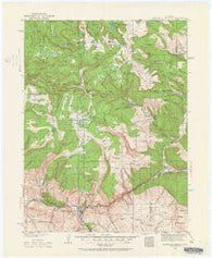 Glenwood Springs Colorado Historical topographic map, 1:125000 scale, 30 X 30 Minute, Year 1927