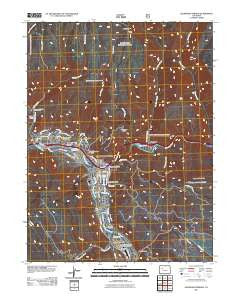 Glenwood Springs Colorado Historical topographic map, 1:24000 scale, 7.5 X 7.5 Minute, Year 2011
