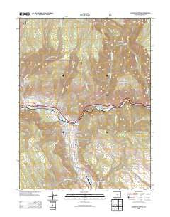 Glenwood Springs Colorado Historical topographic map, 1:24000 scale, 7.5 X 7.5 Minute, Year 2013