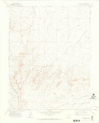 Goat Butte Colorado Historical topographic map, 1:24000 scale, 7.5 X 7.5 Minute, Year 1970