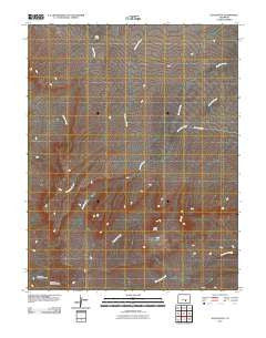 Goat Butte Colorado Historical topographic map, 1:24000 scale, 7.5 X 7.5 Minute, Year 2010