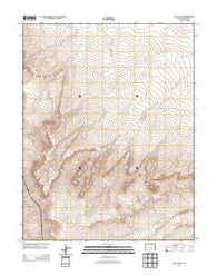 Goat Butte Colorado Historical topographic map, 1:24000 scale, 7.5 X 7.5 Minute, Year 2013