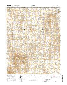Gobblers Knob Colorado Current topographic map, 1:24000 scale, 7.5 X 7.5 Minute, Year 2016