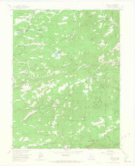 Gold Hill Colorado Historical topographic map, 1:24000 scale, 7.5 X 7.5 Minute, Year 1957