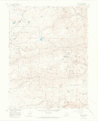 Gold Hill Colorado Historical topographic map, 1:24000 scale, 7.5 X 7.5 Minute, Year 1957