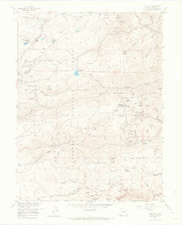 Gold Hill Colorado Historical topographic map, 1:24000 scale, 7.5 X 7.5 Minute, Year 1957