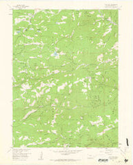 Gold Hill Colorado Historical topographic map, 1:24000 scale, 7.5 X 7.5 Minute, Year 1957