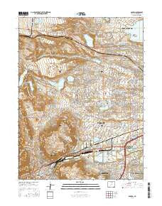 Golden Colorado Current topographic map, 1:24000 scale, 7.5 X 7.5 Minute, Year 2016