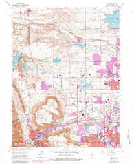 Golden Colorado Historical topographic map, 1:24000 scale, 7.5 X 7.5 Minute, Year 1965