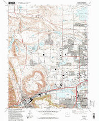 Golden Colorado Historical topographic map, 1:24000 scale, 7.5 X 7.5 Minute, Year 1965