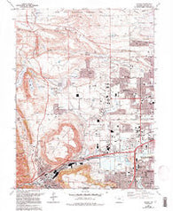 Golden Colorado Historical topographic map, 1:24000 scale, 7.5 X 7.5 Minute, Year 1965