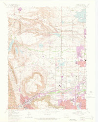 Golden Colorado Historical topographic map, 1:24000 scale, 7.5 X 7.5 Minute, Year 1965