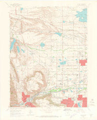 Golden Colorado Historical topographic map, 1:24000 scale, 7.5 X 7.5 Minute, Year 1965