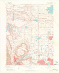 Golden Colorado Historical topographic map, 1:24000 scale, 7.5 X 7.5 Minute, Year 1965