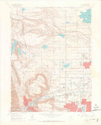 Golden Colorado Historical topographic map, 1:24000 scale, 7.5 X 7.5 Minute, Year 1965